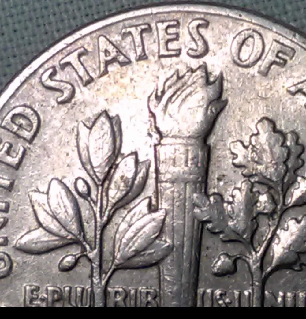 1970-D-Dime-With-Reverse-Of-A-1968-S-Proof-Dime-Change-Find